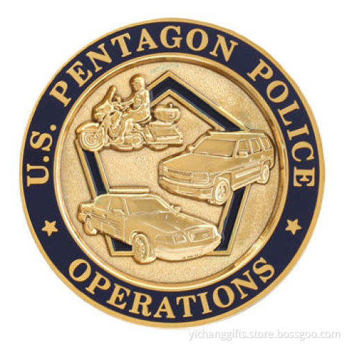 Metal Souvenir Coin, Custom Design, Various Sizes/Finishes are Available, Low MOQ